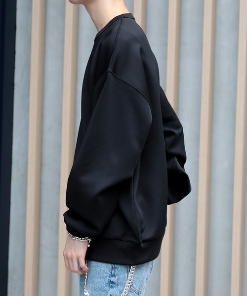 セール】【SETUP7】ESSENTIALS Super smooth cardboard sweater