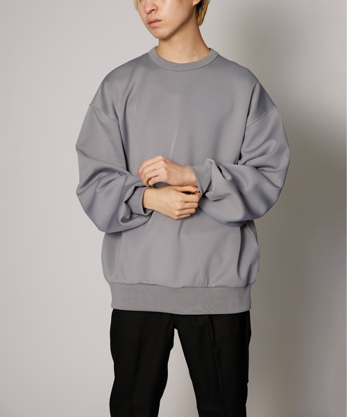 セール】【SETUP7】ESSENTIALS Super smooth cardboard sweater