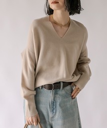RIVE DROITE | ウール100バックボリュームニット(ニット/セーター)