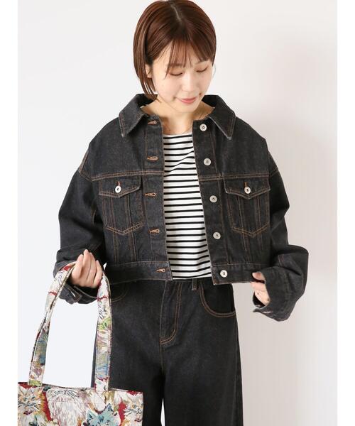 ehka sopo（エヘカソポ）の「ボーダー2WAY袖ロンT（Tシャツ/カットソー・レディース・ボルドー/オフホワイト/ブラック・F）」の9枚目の写真