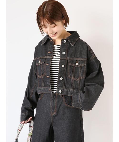 ehka sopo（エヘカソポ）の「ボーダー2WAY袖ロンT（Tシャツ/カットソー・レディース・ボルドー/オフホワイト/ブラック・F）」の15枚目の写真