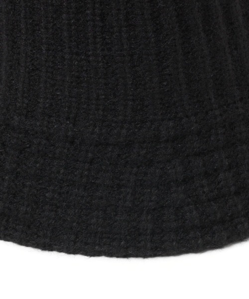 niko and...（ニコアンド）の「オリジナルニットバケットハット（ハット・レディース・ベージュ/ブラック・FREE）」の3枚目の写真