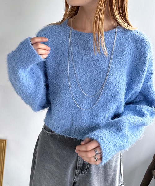 【新品・未使用】stunning lure スラブフェザーカーディガン スラブフェザーカーディガン | STUNNING LURE | STUNNING LURE