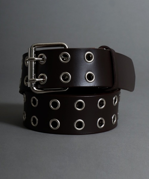 セール】ダブルハトメ デザイン レザーベルト（ベルト）｜SITRY