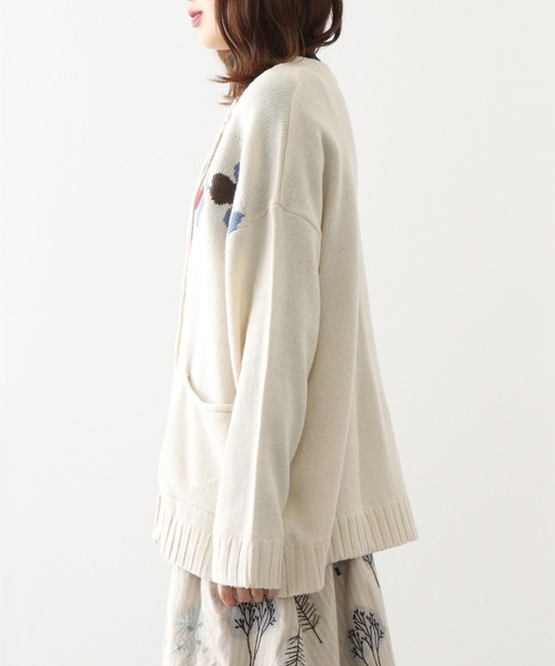 EMAGO 花ｼﾞｬｶﾞｰﾄﾞｶｰﾃﾞ（カーディガン/ボレロ）｜Emago（イマゴ）