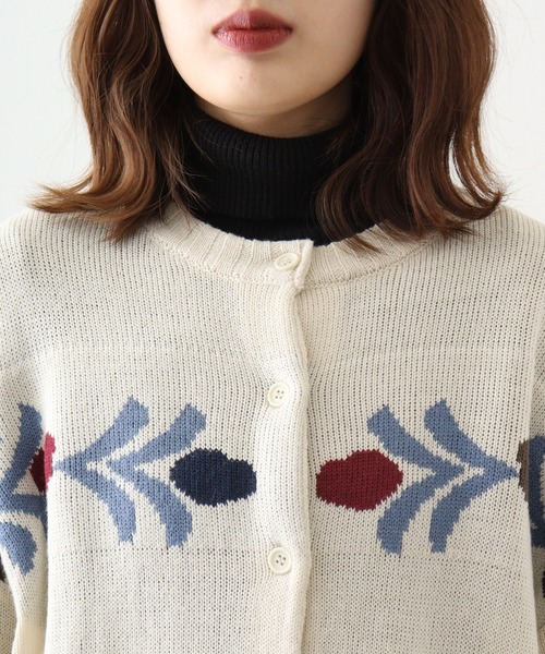 EMAGO 花ｼﾞｬｶﾞｰﾄﾞｶｰﾃﾞ（カーディガン/ボレロ）｜Emago（イマゴ）