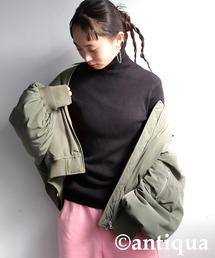 antiqua（アンティカ）の「綿100%タートルネックニット（ニット/セーター・キッズ）」