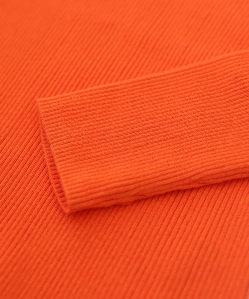 antiqua(アンティカ)の「綿100%タートルネックニット(ニット/セーター・キッズ・レッド/アイボリー/オレンジ/ライトグリーン/ピンク/ブラック・140/150/130/160)」の14枚目の写真