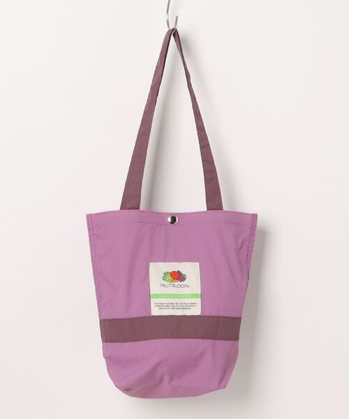 FRUIT OF THE LOOM（フルーツオブザルーム）の「【FRUIT OF THE LOOM】ナイロントートバッグ Mサイズ（トートバッグ・メンズ・ブラック/レッド/グレー/グリーン/ブルー/アイボリー/杢グレー/チャコールグレー/ピンク/ミント/ネイビー/バイオレット/オリーブ/カーキ/ブルーグレー・FREE）」の13枚目の写真