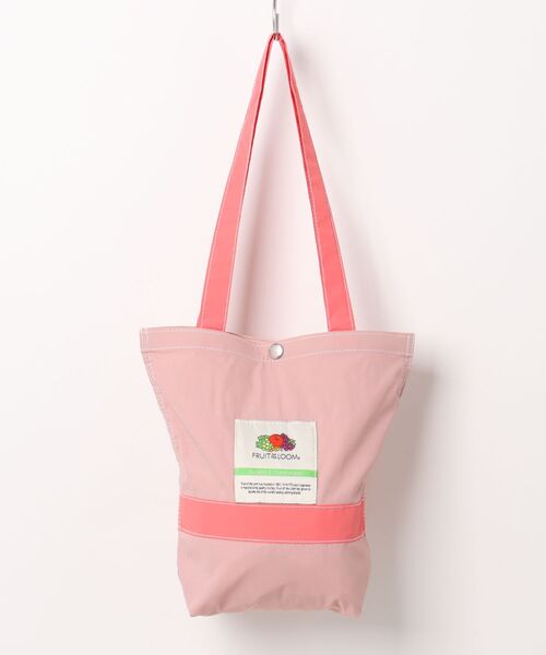 FRUIT OF THE LOOM（フルーツオブザルーム）の「【FRUIT OF THE LOOM】ナイロントートバッグ Mサイズ（トートバッグ・メンズ・ブラック/レッド/グレー/グリーン/ブルー/アイボリー/杢グレー/チャコールグレー/ピンク/ミント/ネイビー/バイオレット/オリーブ/カーキ/ブルーグレー・FREE）」の14枚目の写真