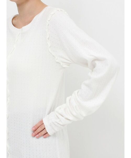 merry jenny（メリージェニー）の「メローアイレットカットtops（Tシャツ/カットソー・レディース・ライトブルー/オフホワイト/クリーム・FREE）」の17枚目の写真