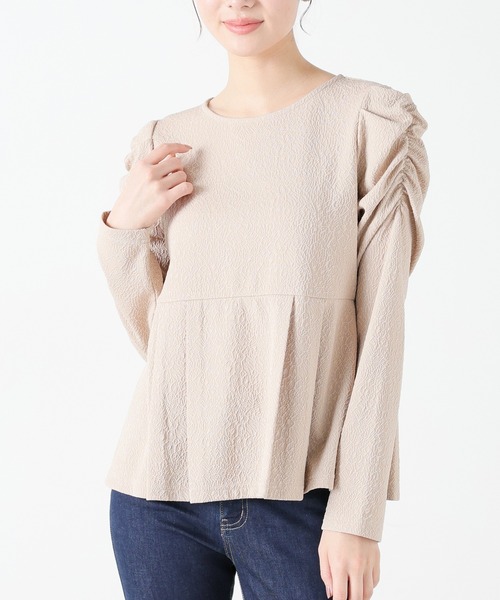 セール】ペプラムトップス（Tシャツ/カットソー）｜Honeys