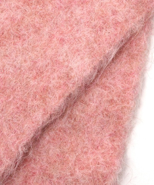 3.3 Field Trip （3.3フィールドトリップ）の「【UNISEX】3.3 Field Trip／ウール ミニマフラー　2995812（マフラー・レディース・アイボリー/ピンク・FREE）」の10枚目の写真