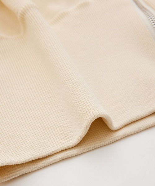 VIS（ビス）の「Wジップニットカーディガン（カーディガン/ボレロ・レディース・イエロー系その他/グレー系その他/ネイビー/ホワイト系その他5・FREE）」の15枚目の写真