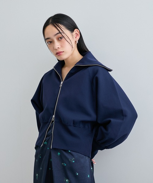 VIS（ビス）の「Wジップニットカーディガン（カーディガン/ボレロ・レディース・イエロー系その他/グレー系その他/ネイビー/ホワイト系その他5・FREE）」の22枚目の写真