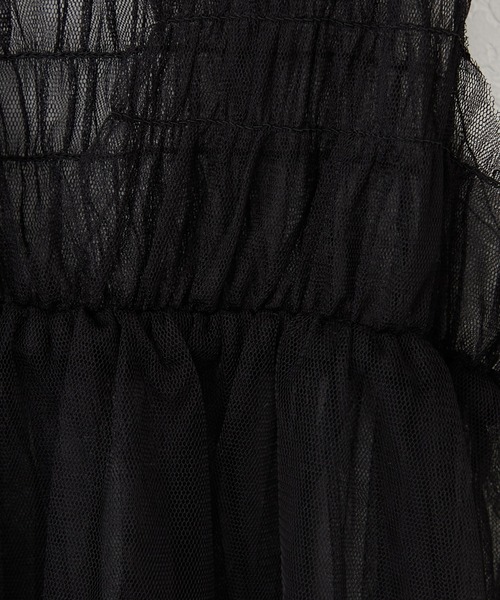 CIAOPANIC TYPY(チャオパニックティピー)の「【新色追加】【KIDS】シャーリングチュール2WAYチュニック(チュニック・キッズ・ホワイト/ブラック/ライトピンク/ブルー/ライム/ピンク/グリーン系その他・MEDIUM/X-LARGE/XX-LARGE)」の12枚目の写真