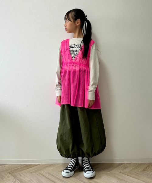 Ciaopanic（チャオパニック） ブロックプリントチュニック☆新品