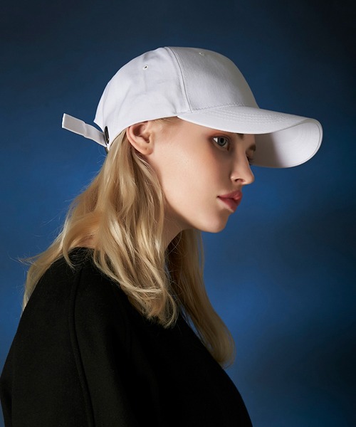 VARZAR(バザール)の「【 VARZAR / バザール 】Stud logo over fit ball cap(キャップ・メンズ・ホワイト/ブラック/ベージュ/ネイビー・FREE)」の6枚目の写真