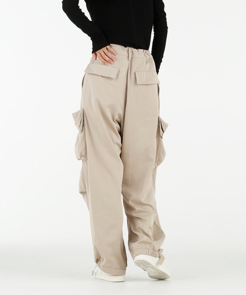 Y-3 カーゴパンツ ベージュ Y-3（ワイスリー）の「W TWILL CRGO PN（カーゴパンツ）」 - WEAR