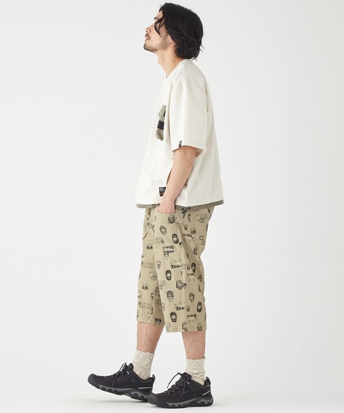 KRIFF MAYER(クリフメイヤー)の「冷感ロハテコクロップドパンツ(その他パンツ・メンズ・ブラック/オリーブ/オフホワイト/ベージュ/ネイビー/ブルー/チャコール/カラフル/ダークブルー/ナチュラル/サンドベージュ・SMALL/MEDIUM/LARGE/X-LARGE)」の19枚目の写真