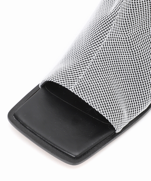 GRISE(グリーズ)の「GRISE5.5cmスクエアメッシュカバーサンダル(サンダル・レディース・ホワイト系その他・LARGE/SMALL/MEDIUM/X-LARGE)」の10枚目の写真