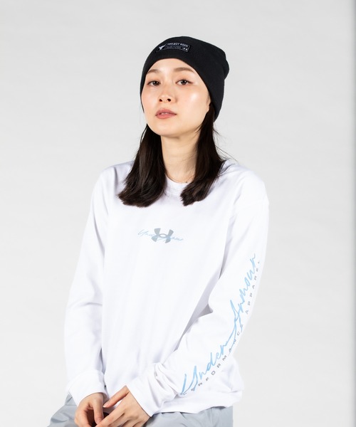 UNDER ARMOUR（アンダーアーマー）の「UAヘビーウェイトコットン ロングスリーブTシャツ（トレーニング/メンズ）（Tシャツ/カットソー・メンズ・ホワイト・XL/XXL/S/L/M）」の10枚目の写真