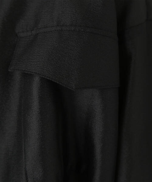 NATURAL BEAUTY BASIC(ナチュラルビューティーベーシック)の「◇【Oggi掲載】ダブルポケットシアーブルゾン(ブルゾン・レディース・チャコールグレー/ブラック/オフホワイト・SMALL/MEDIUM)」の19枚目の写真