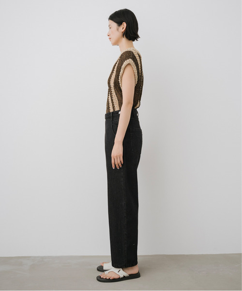 EMMA LIMBER（エマリンバー）の「Two-piece Denim Overall（サロペット/オーバーオール・レディース・ブラック/ブルー・M/S）」の12枚目の写真