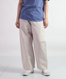 [D.M.G. / ディーエムジー] コットンリネンガルゼアーモンドパンツ