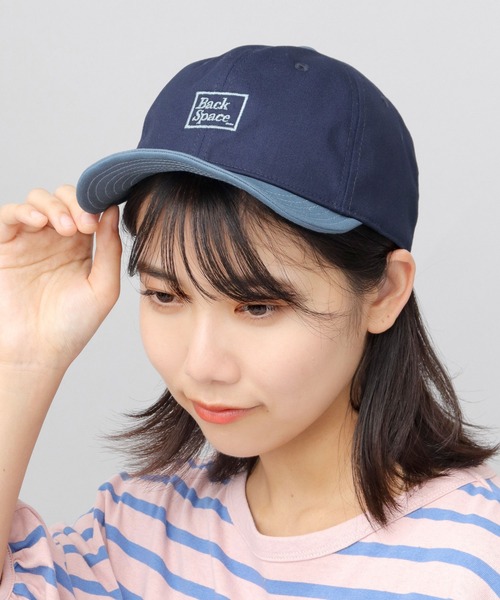 ネイビー 刺繍ロゴキャップ oMA ネイビー キャップ 刺繍ロゴ OMA oma レッド ベースボール