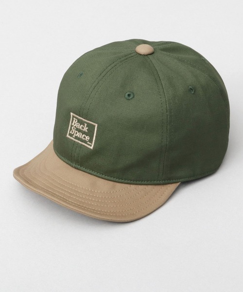 A.M.S.(エーエムエス)の「ロゴ刺繍 バイカラーデザイン アンパイアキャップ(キャップ・メンズ・ブラック/パープル/ネイビー/ブラウン/カーキ・FREE)」の8枚目の写真