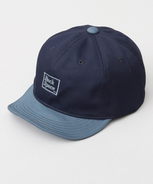 A.M.S.(エーエムエス)の「ロゴ刺繍 バイカラーデザイン アンパイアキャップ(キャップ・メンズ・ブラック/パープル/ネイビー/ブラウン/カーキ・FREE)」の9枚目の写真