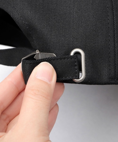 A.M.S.(エーエムエス)の「ロゴ刺繍 バイカラーデザイン アンパイアキャップ(キャップ・メンズ・ブラック/パープル/ネイビー/ブラウン/カーキ・FREE)」の14枚目の写真