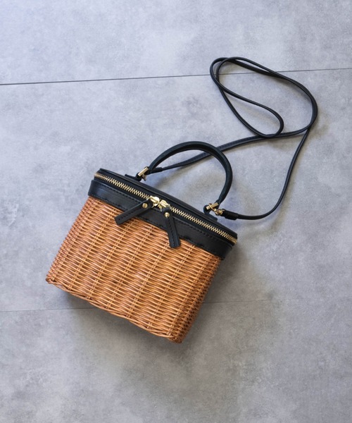 The Bagmati かごバッグ　ショルダーバッグ　バニティバッグ The Bagmati（ザバグマティ）の「【The Bagmati/ザバグマティ