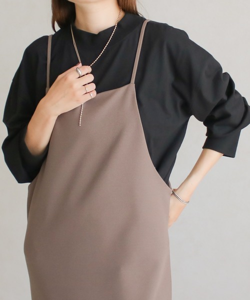 Social GIRL（ソーシャルガール）の「ハイネックボリューム袖ロンT（Tシャツ/カットソー・レディース・アイボリー/ブラック/オフホワイト/グレイッシュベージュ/ブルー/ホワイト系その他/ブラック系その他/ホワイト・FREE）」の6枚目の写真