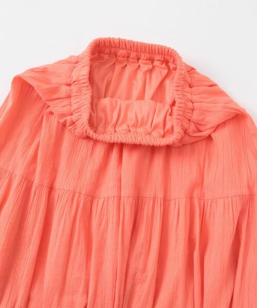 SENSE OF PLACE by URBAN RESEARCH（センスオブプレイスバイアーバンリサーチ）の「スカラップレースヨウリュウティアードスカート（スカート・レディース・レッド/オフホワイト/ブラック・ONE）」の7枚目の写真