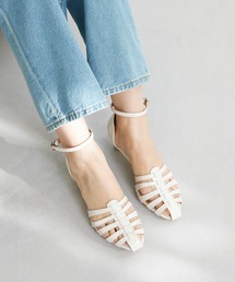 menue（メヌエ）の「デザインヒール グルカサンダル（サンダル）」