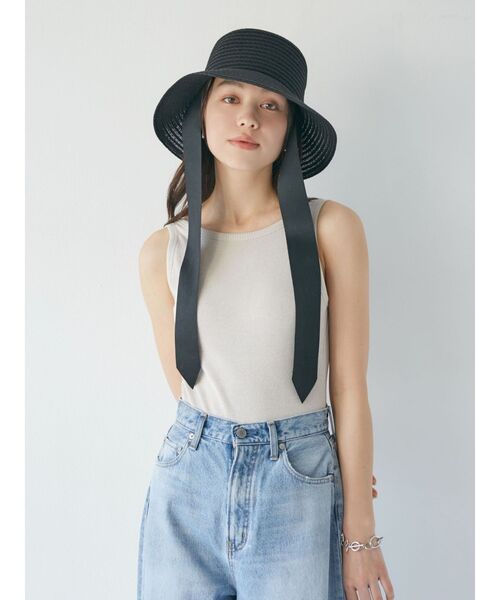 Ungrid（アングリッド）の「メランジボディースーツ（タンクトップ・レディース・アイボリー/チャコールグレー・FREE）」の19枚目の写真