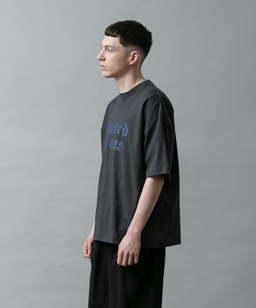 セール】ドロップショルダープリントTシャツ(United)（Tシャツ