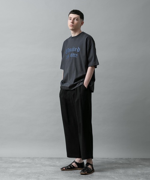 セール】ドロップショルダープリントTシャツ(United)（Tシャツ