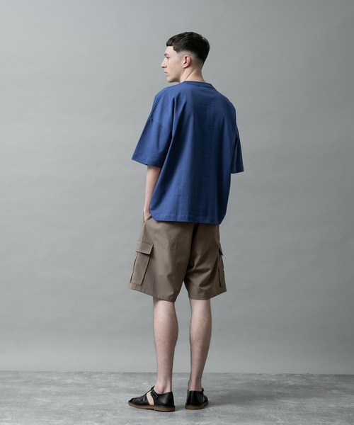 【DIESEL】リップド クルーネック ドロップショルダー Tシャツ CALEE - DROP SHOULDER LOGO EMBROIDERY T‐SHIRT LIMITED (BLACK