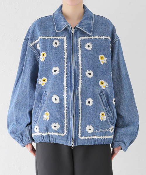 NOMA t.d. / ノーマティーディー】.Bandana Hand Embroidery Jacket
