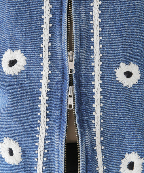 JOINT WORKS（ジョイントワークス）の「【NOMA t.d. / ノーマティーディー】.Bandana Hand Embroidery Jacket（デニムジャケット・レディース・ブルー系その他・3）」の11枚目の写真