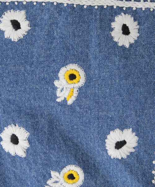 JOINT WORKS（ジョイントワークス）の「【NOMA t.d. / ノーマティーディー】.Bandana Hand Embroidery Jacket（デニムジャケット・レディース・ブルー系その他・3）」の12枚目の写真