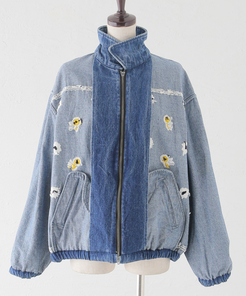 JOINT WORKS（ジョイントワークス）の「【NOMA t.d. / ノーマティーディー】.Bandana Hand Embroidery Jacket（デニムジャケット・レディース・ブルー系その他・3）」の15枚目の写真