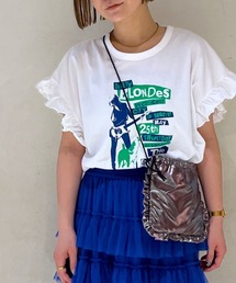 RODEO CROWNS WIDE BOWL | メタリックフリルショルダーバッグ(ショルダーバッグ)