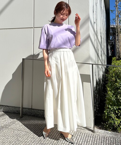 UNFILO(アンフィーロ)の「ベーシックTEE(Tシャツ/カットソー・レディース・ダルブルー系1/パープル系/ホワイト系/ネイビー系1/ブルー系/ブラック系・MEDIUM/LARGE)」の17枚目の写真