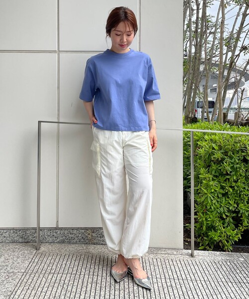 UNFILO(アンフィーロ)の「ベーシックTEE(Tシャツ/カットソー・レディース・ダルブルー系1/パープル系/ホワイト系/ネイビー系1/ブルー系/ブラック系・MEDIUM/LARGE)」の18枚目の写真