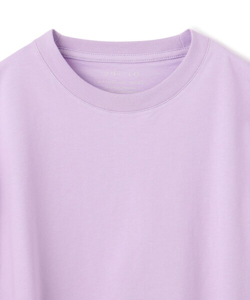 UNFILO(アンフィーロ)の「ベーシックTEE(Tシャツ/カットソー・レディース・ダルブルー系1/パープル系/ホワイト系/ネイビー系1/ブルー系/ブラック系・MEDIUM/LARGE)」の14枚目の写真