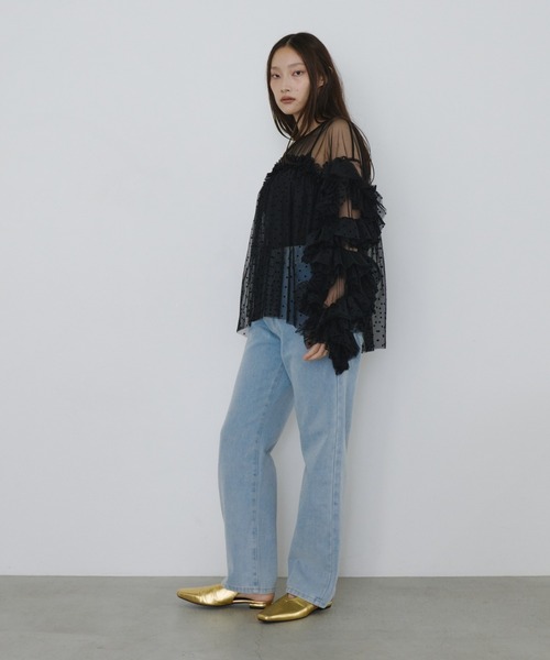 decorative tulle tops / デコラティブチュールトップス（ドレス